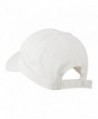 Smiley Face Embroidered Cap White