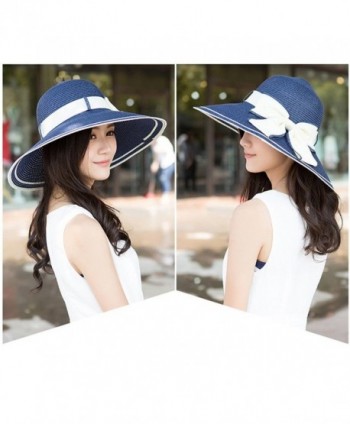 Womens Straw Summer Accessories Foldabl in Women's Sun Hats