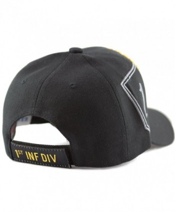 Depot Official Licensed Infantry Black 1st in Men's Baseball Caps