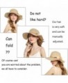 Welrog Foldable Straw Summer Hats in Women's Sun Hats