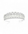 Wiipu Wedding Bridal Pearl Crown Diana Tiara Princess Hair Accessories(N431) - CL182LZ2DAA