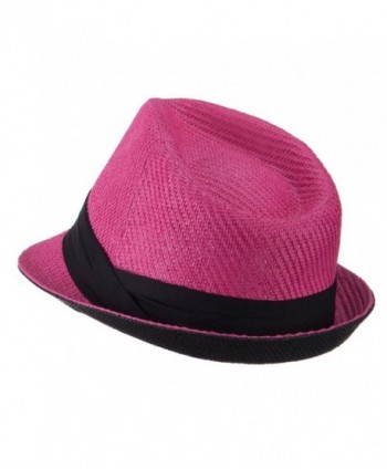 Toyo Fedora Hat Black Band