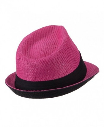 Toyo Fedora Hat Black Band in Women's Fedoras