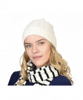 State Cashmere 100 Cable Beanie in Women's Skullies & Beanies