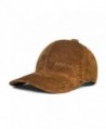 lethmik Baseball Cap Vintage Adjustable Unisex Suede Leather Hats With Snapback - Brown - CK128LBDDX7