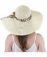 ToBeInStyle Womens Elastic String Cheetah in Women's Sun Hats