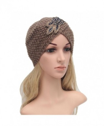 Vcenty Womens Braided Turban Headdress