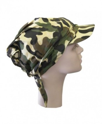 Camouflage Bandana Visor Unisex Army