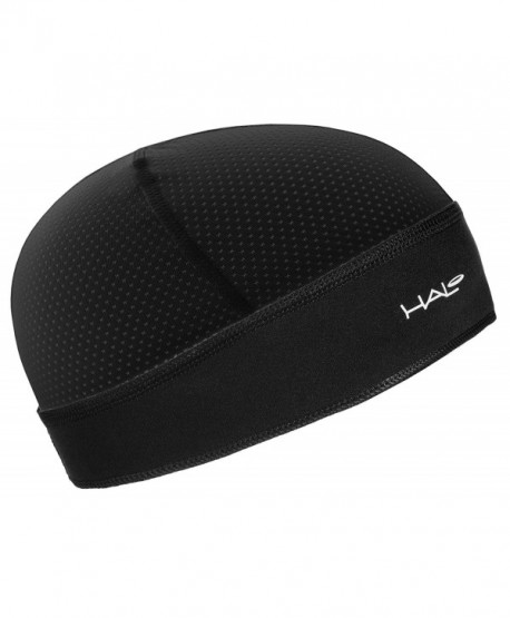 Halo Headbands Sweatband Skull Cap - BLACK - CZ11429CLHR