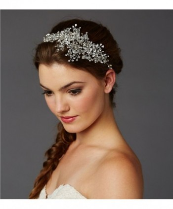 Mariell Couture Crystal Bridal Headpiece in Women's Headbands in Women's Hats & Caps