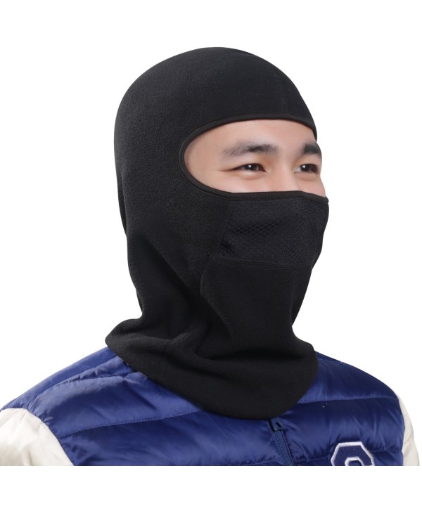 THINDUST Balaclava Windproof Snowboarding Motorcycling - Black - CP189MW879H