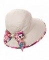 Siggi Bucket Cord Sun Summer Beach Hat Wide Brim for Women Foldable UPF 50+ - 69026_beige_b - CT12D6RDGKB