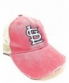 Mary's Monograms STL Monogrammed Cardinals Trucker Hat Red - CO17Z3MHKOH