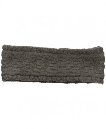 Echo Women's Braid Stitch Headband - Gunmetal - CY12F8SP3UH