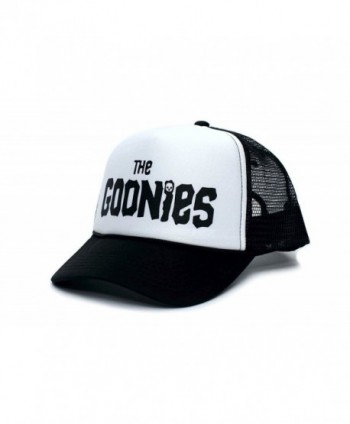 Goonies Unisex-Adult One-Size Black/White Trucker Hat - CT11VRX3EK9