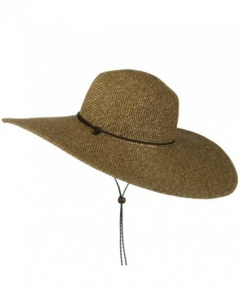 Inches Wide Brim Tweed Straw