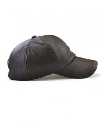 King Star Leather Adjustable Baseball in Men's Baseball Caps