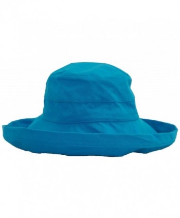 Milani Women's Packable & Versatile Large Brim Summer Bucket Hat (One Size) - Blue - C311MTAYI71