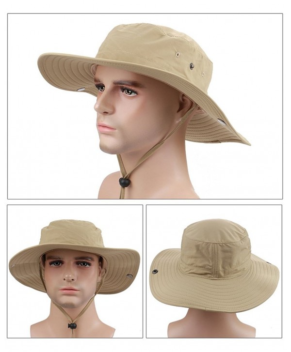 UPF50 + UV-Cut Safari Hat Adventure Hat Brim Wide Fashion Hat Hat Men ...