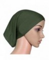 Women's Muslim Islamic Solid Cotton Hijab Cap Head Scarf Shawl Turban Headbands - 6 - CL184TX0USG
