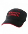 Maker's Mark SIV Embroidered Black Hat with Red Logo - CQ11U5AAMM1