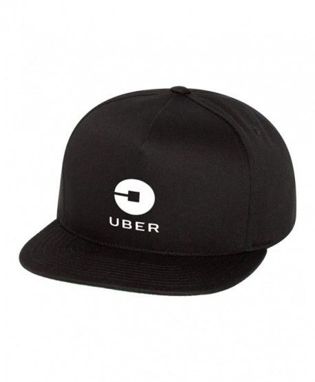 Uber Driver New Logo Snapback Hat Cap Adjustable New - Black - C1187GLG3L8
