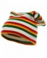 Rasta Long Beanies-White RGY W28S15C - CK111QRKTVN