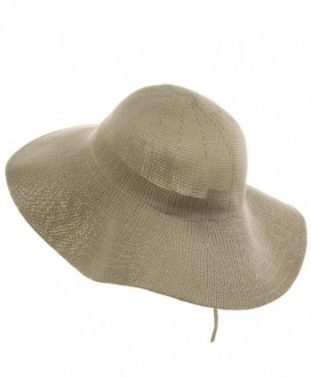 Knitted ML Wide Brim Hat