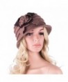 Lawliet Womens Floral Winter Beanie in Women's Berets