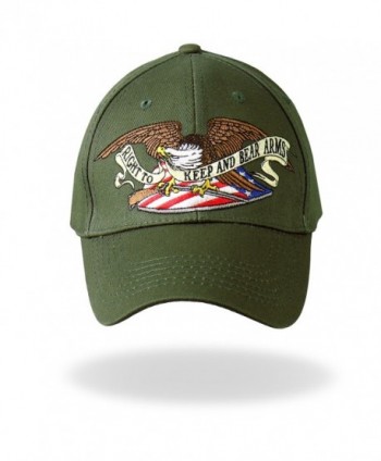 Hot Leathers Right Military Green in Men's Baseball Caps