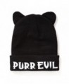 Purr Evil Beanie Killstar Black