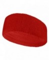 COUVER 3 inch wide headband for fashion spa sports use- RED (1 Piece) - RED - CI11HI1F6OV