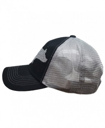 Grey Trucker Style Silver Bling