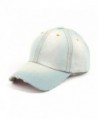 Denim Baseball Caps Vintage Style Plain Caps Adjustable Strap Baseball Hat - 2c - CQ182L9AHC5