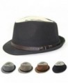 Gumstyle Unisex Summer Trilby Fedora in Women's Fedoras