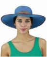 C C Multicolored Fringed Summer Floppy in Women's Sun Hats