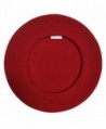 Laulhere Traditional French Wool Beret - Red - CP11KLP23FB