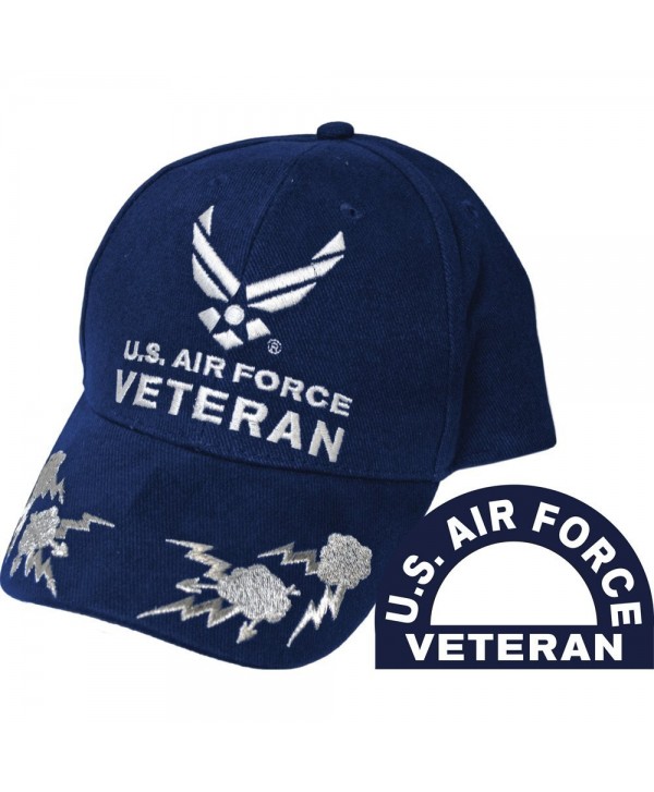 United States Air Force Veteran II Blue Hat Cap USAF - CJ11COQ0VOP
