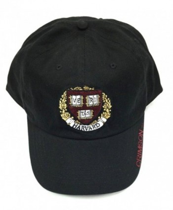 Harvard Cap with Shield - Black - CC12EZTGXUJ