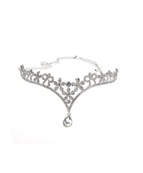 Wiipu Rhinestone Wedding Tiara Crown Teardrop Bridal Headband(n134) by wiipujewelry - CH127BZ42IT