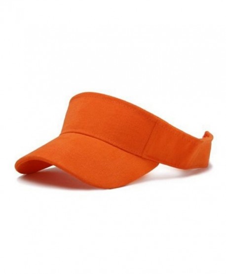 TopHeadwear Orange Adjustable Visor - C2111GX6ES9