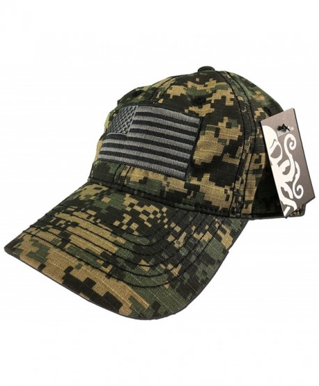 Military Digital Camo Hat with subdued black and grey American hat Camouflage - CA12O8ZL8OW