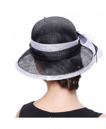 Junes Young Summer Sinamay Feather in Women's Sun Hats