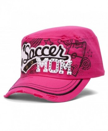 TopHeadwear Soccer Distressed Adjustable Cadet