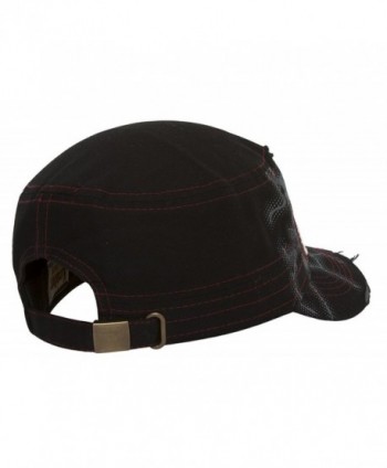 TopHeadwear Baseball Distressed Adjustable Cadet in Women's Newsboy Caps