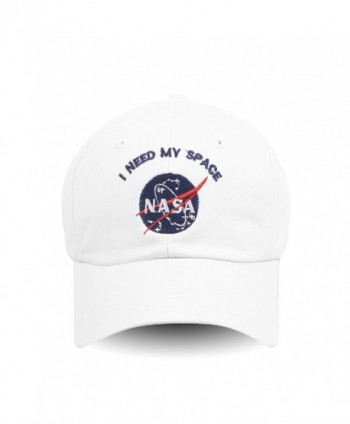 Space Embroidered Cotton Baseball White