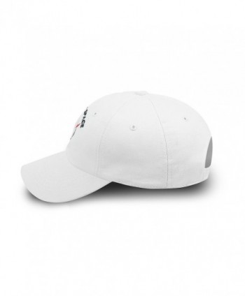 Space Embroidered Cotton Baseball White in Women's Baseball Caps
