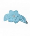 Chilled Kalmia Knit Headband - Turquoise Jewel - CQ12N1CKT2W