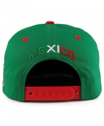 Hecho Mexico Eagle Embroidered Snapback in Men's Baseball Caps