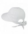 Ladies Sun Wide Visor Hat